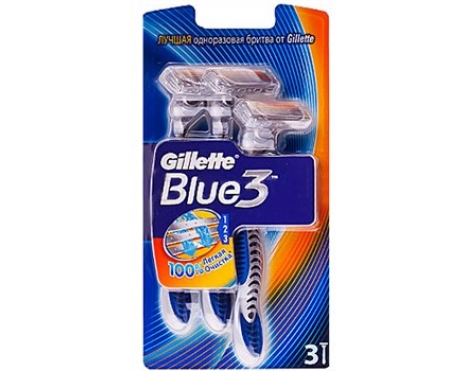 خود تراش 3 عددی ژیلت بلو تری-Gillette blue3