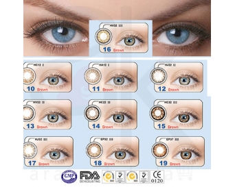 لنز چشم قهوه ای(معرفی محصول)