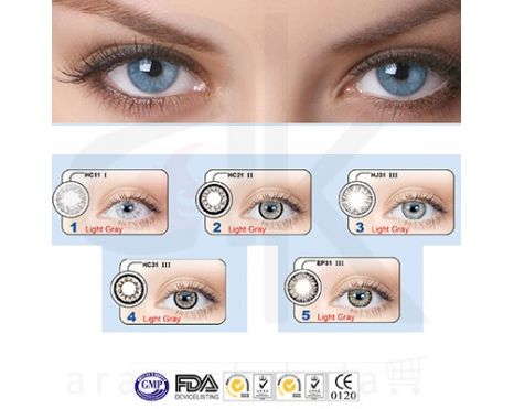 لنز چشم خاکستری روشن (معرفی محصول)