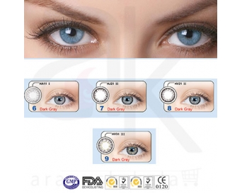 لنز چشم خاکستری تیره(معرفی محصول)