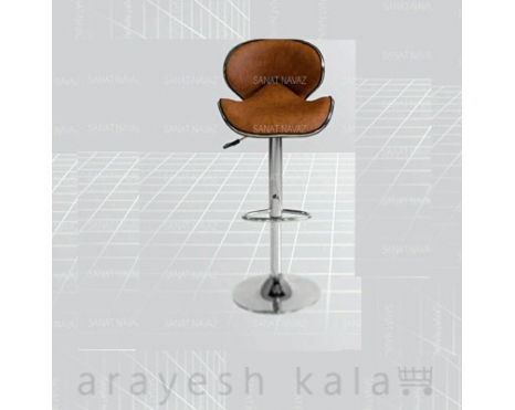 صندلی آرایشگاهی اپنی قهوه ای