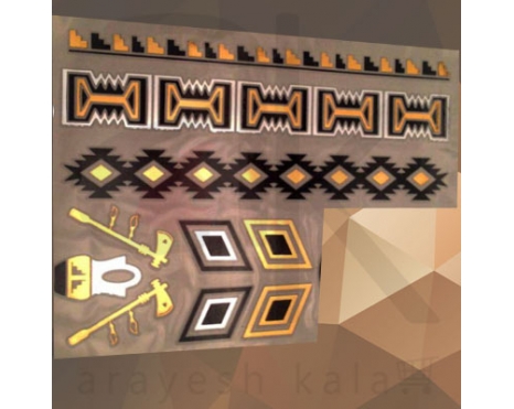 برچسب تاتو شماره 1