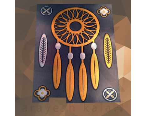 برچسب تاتوی طلایی شماره 13