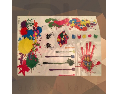 برچسب تاتوی رنگی بدن شماره 17