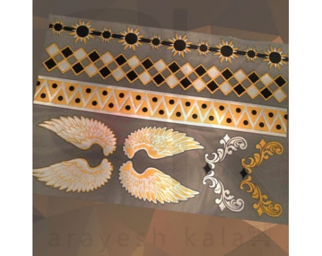 برچسب تاتو شماره 3