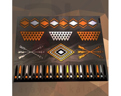 برچسب تاتو شماره 6